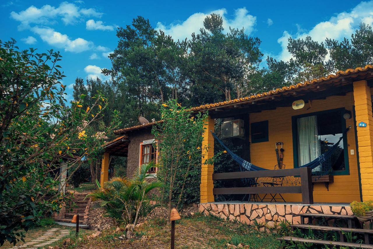 Pousada Villa Lagoa Das Cores Vale do Capao Exteriör bild